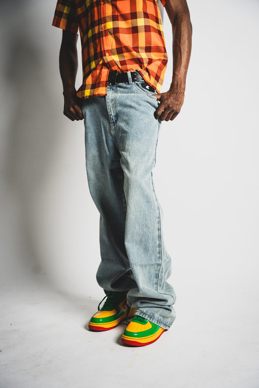 Tree of Life Denim - Blue