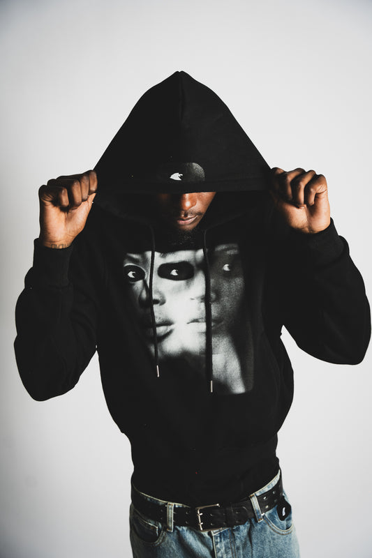 Doublesided Face Hoodie